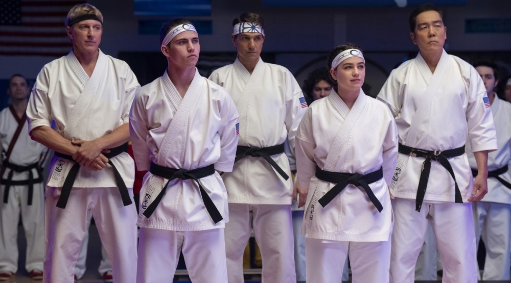     Кадр из 6 сезона сериала «Кобра Кай» (2024-2025)