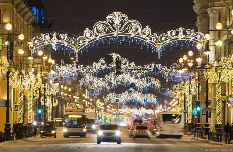 Новогодний Санкт-Петербург