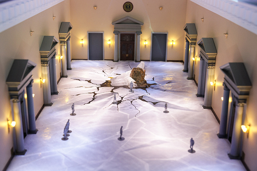 Гавриил Григоров / ТАСС📷Макет филиала Государственного Эрмитажа