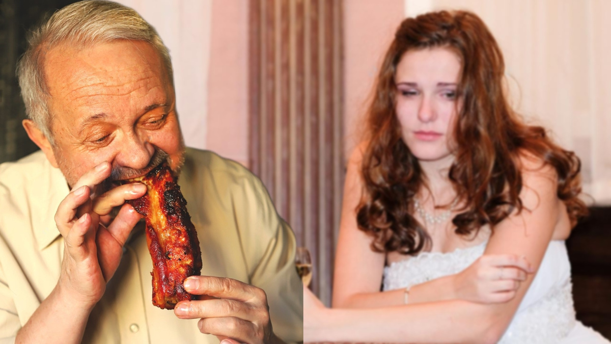 На свадьбе гости повели себя грубо, когда мясных блюд на столе не наблюдалось