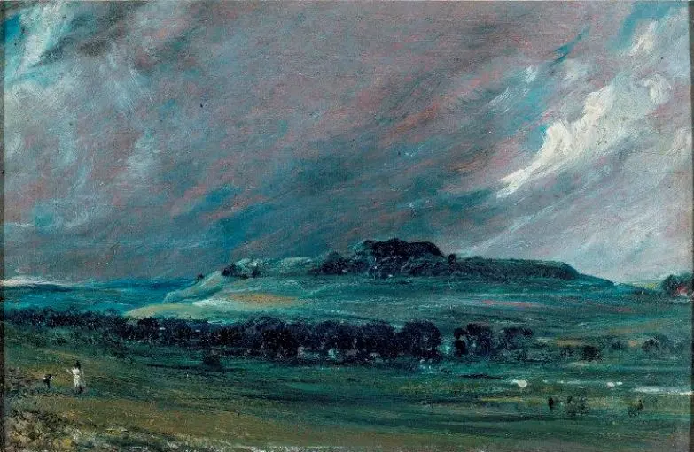Картина Джона Констебла «Старый Сарум» (1829). К моменту создания картины этот необитаемый холм имел право на избрание двух парламентариев.
