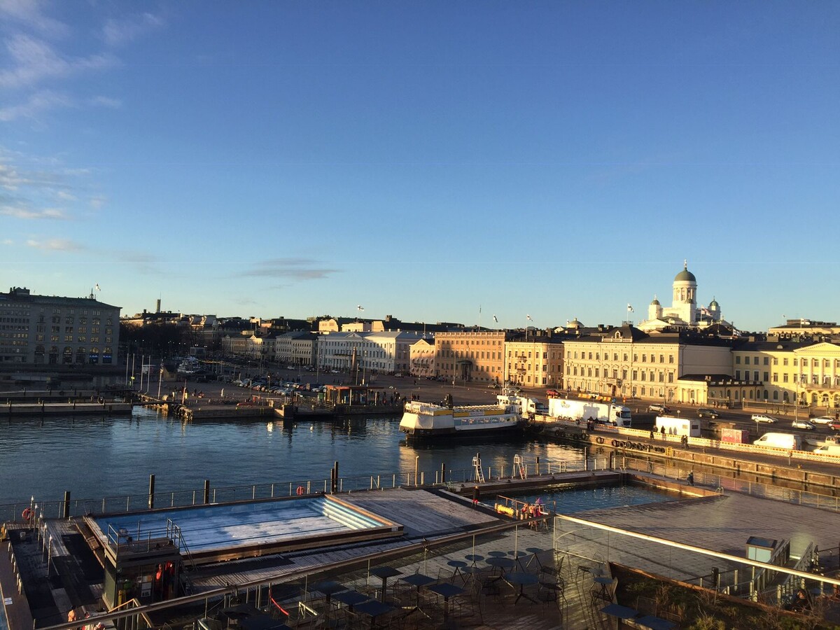 Вид с колеса обозрения. Фото автора 