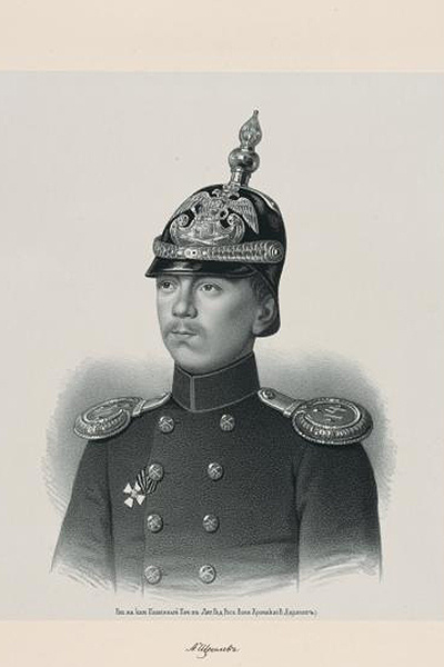 Александр Петрович Щеголев. Рисунок карандашом, 1860 год