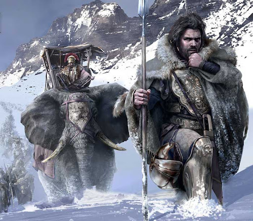 переход через Альпы Ганнибал Барк