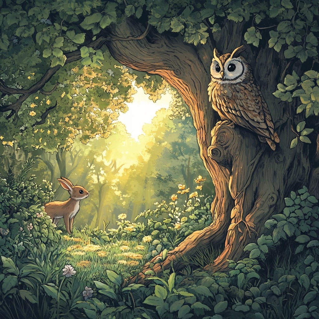 Утро в лесу