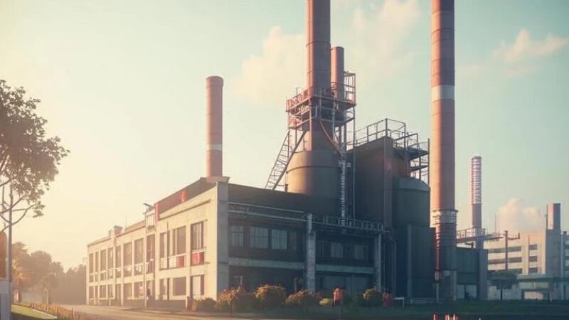     Как мог бы выглядеть новый завод в Барнауле. Нейросеть GigaChat