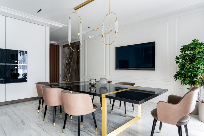 Фрагмент интерьера. Дизайн: дизайн-бюро S-Classic.