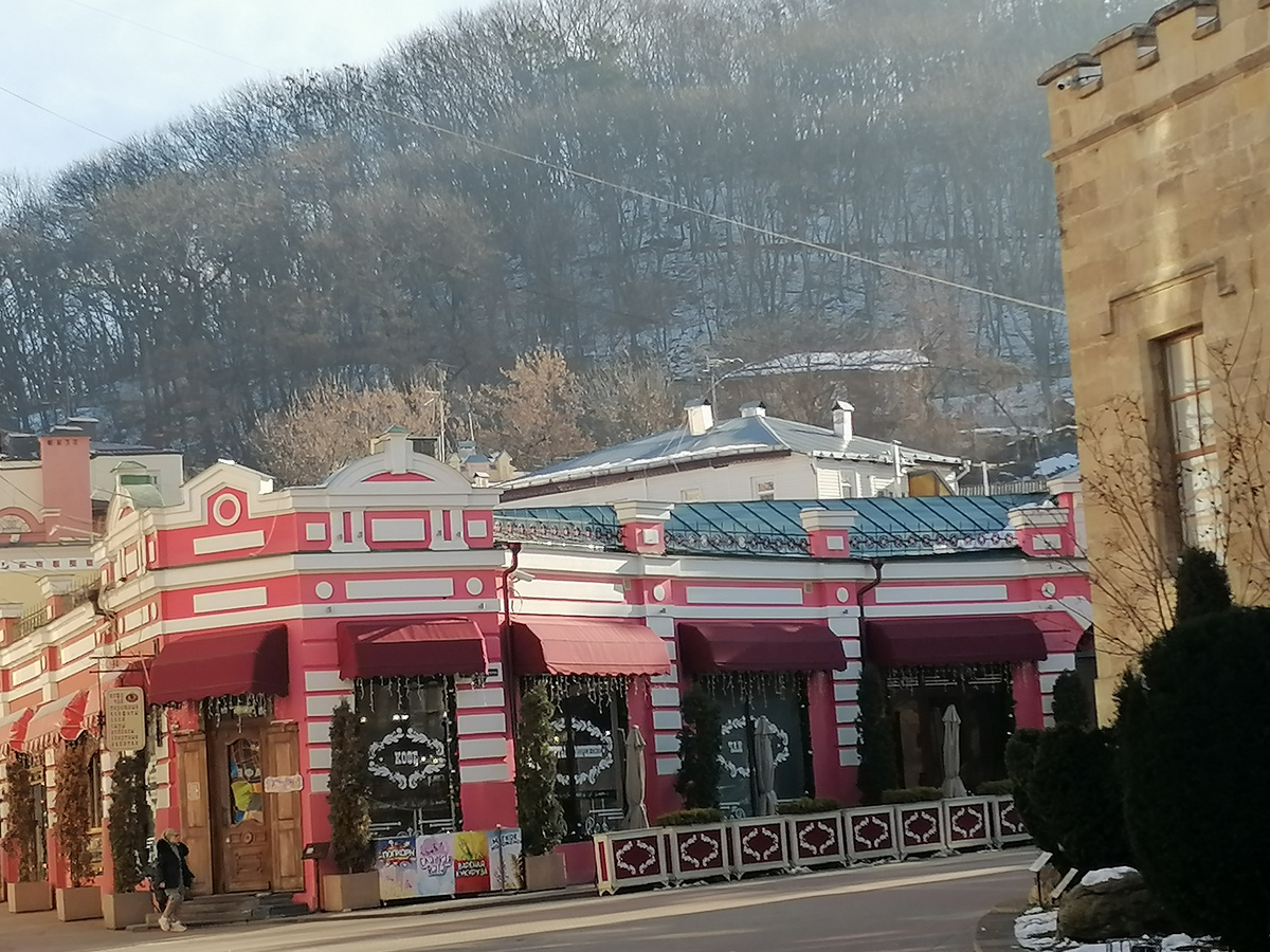 На Курортном бульваре. Из личного архива.