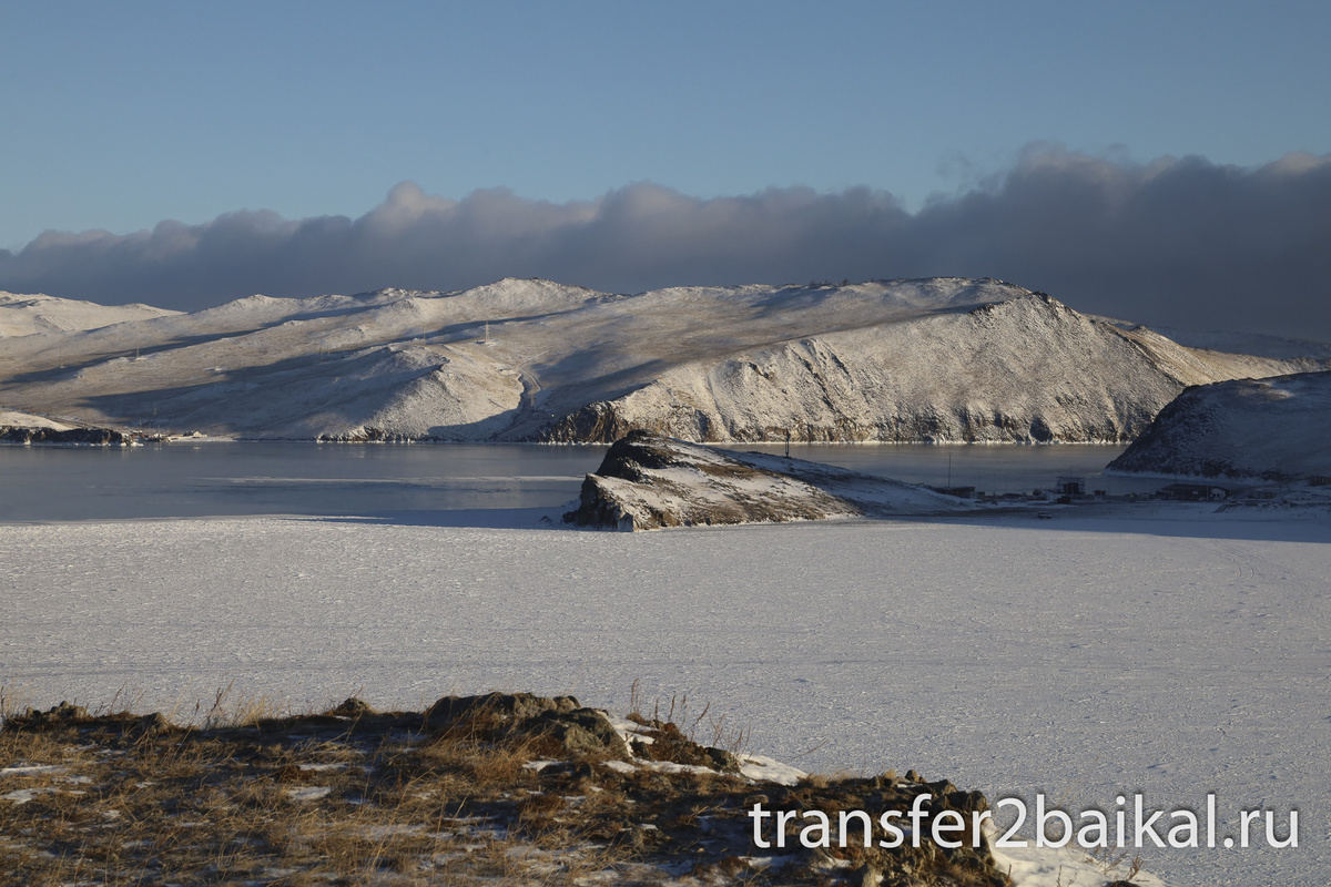 Пролив Ольхонские вопрота замерзает в начале января