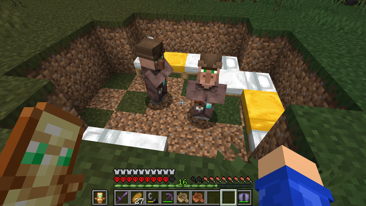 ютуб: макрипс. кадр из моего видео как я поймал самых редких мобов на Хардкоре 