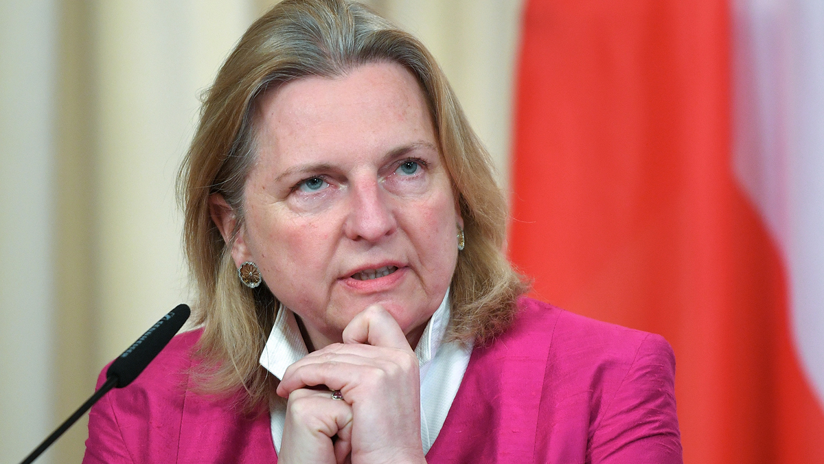 Карин Кнайсль, экс министр иностранных дел Австрии