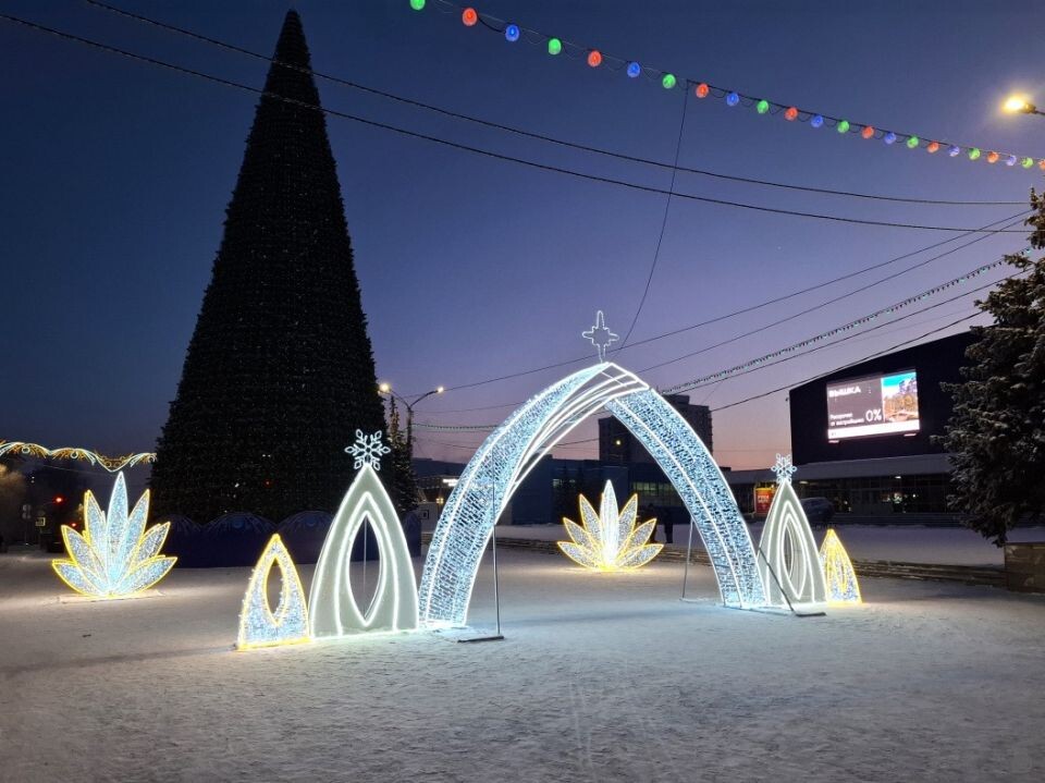    Площадь Сахарова. Источник: Официальный сайт города Барнаул