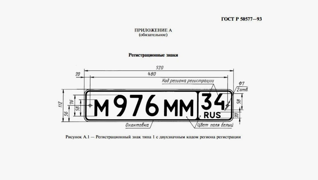 Государственные номера без триколора