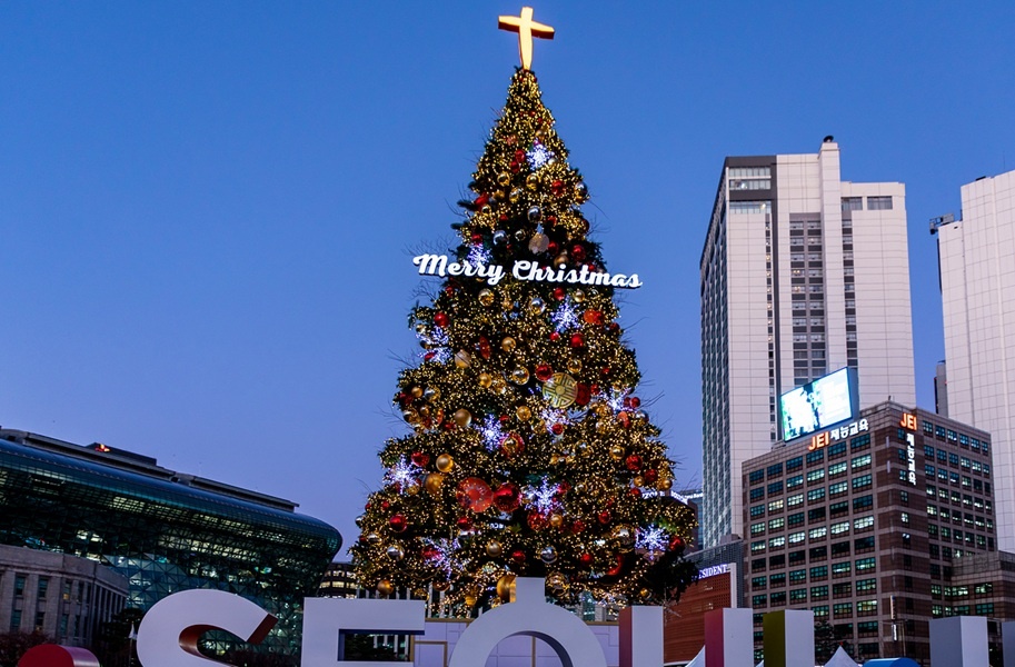 Рождество в Южной Корее