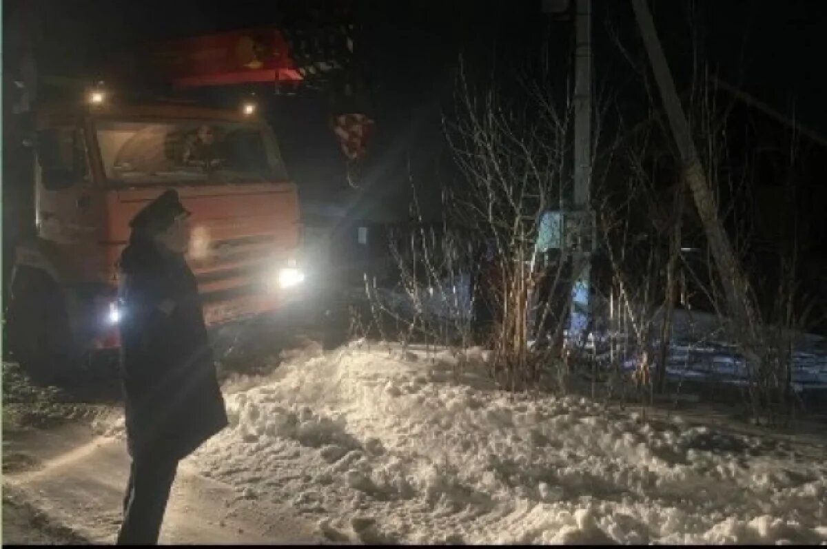    В Новокуйбышевске под Самарой 300 домов в ночь остались без электричества