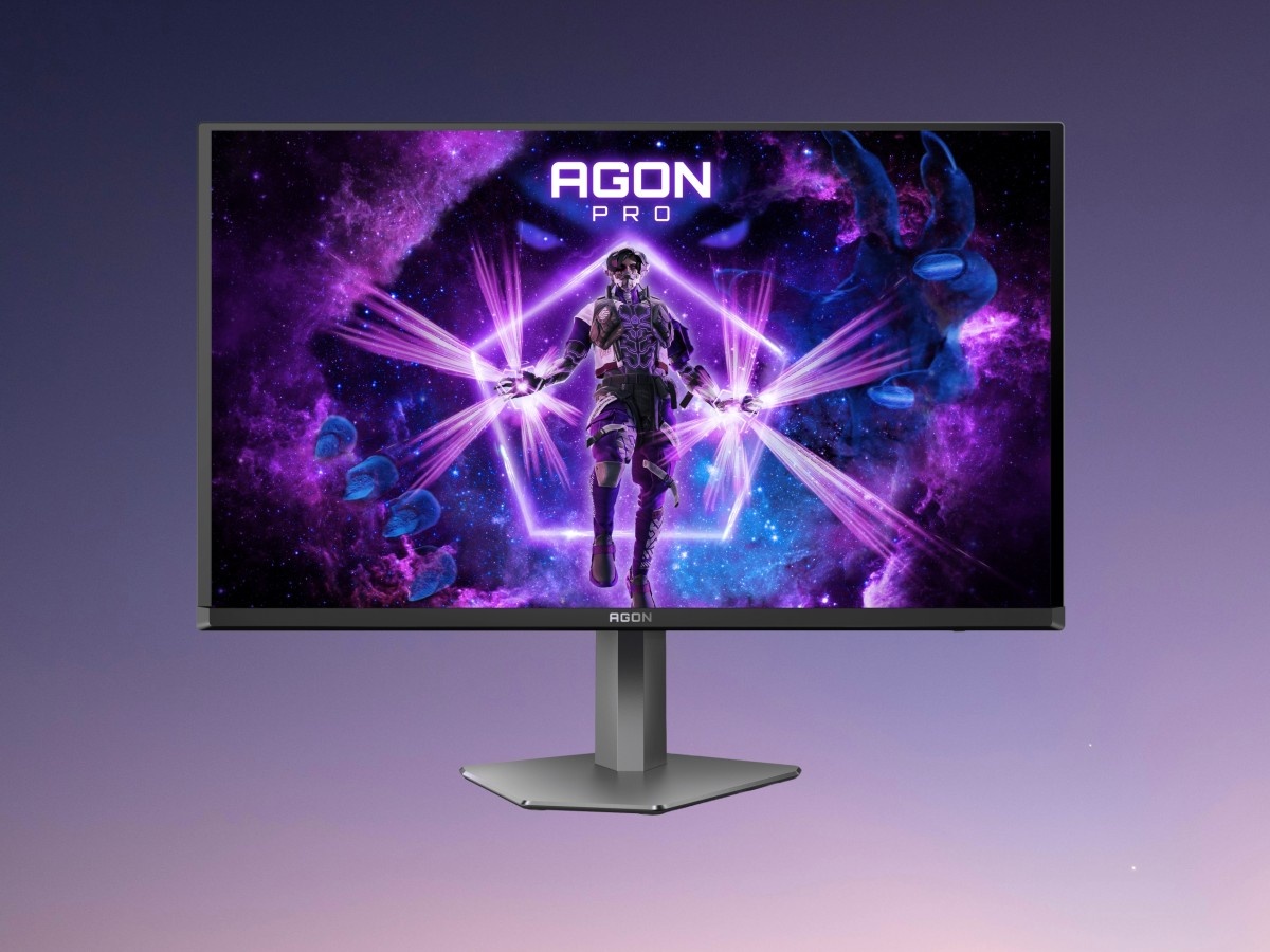    AOC выпустила премиальный игровой монитор Agon Pro AG276QSD с экраном QD-OLED