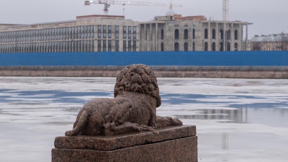    Строительство Судебного квартала на Тучков буян. Автор фото: Тихонов Михаил