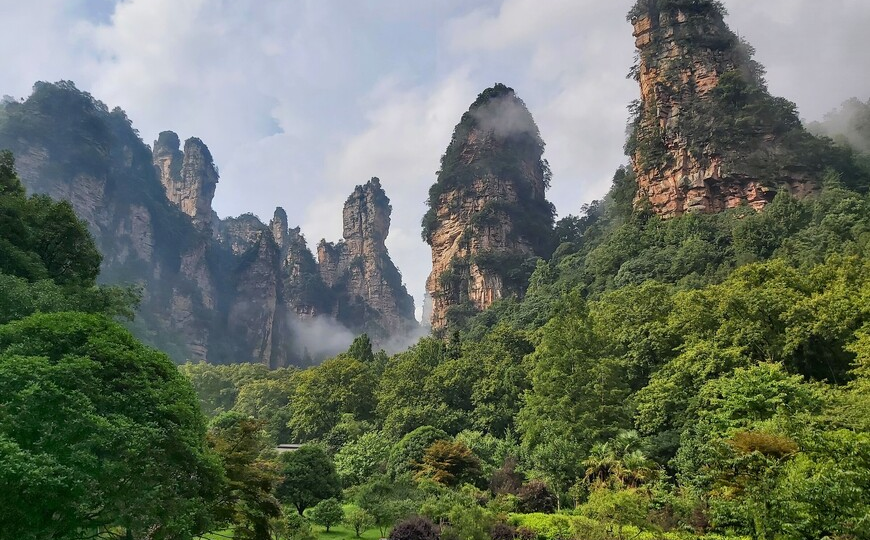 Там снимали «Аватар»: парящие горы парке Чжанцзяцзе в Китае в фото и отзыве туриста
