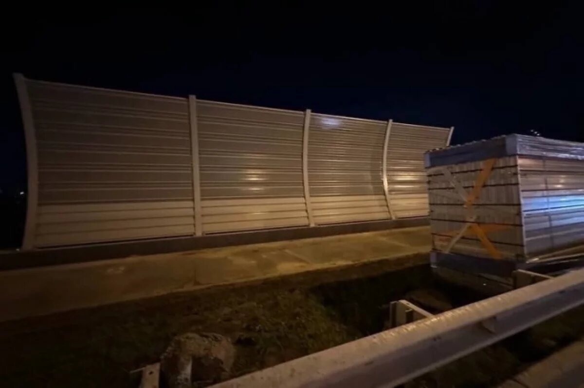    В Казани фирма не получит денег за установку шумозащитных экранов