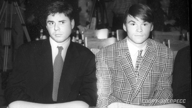   Александр Маслов и Дмитрий Лоськов. 1996 год.Дмитрий Солнцев архив «СЭ»