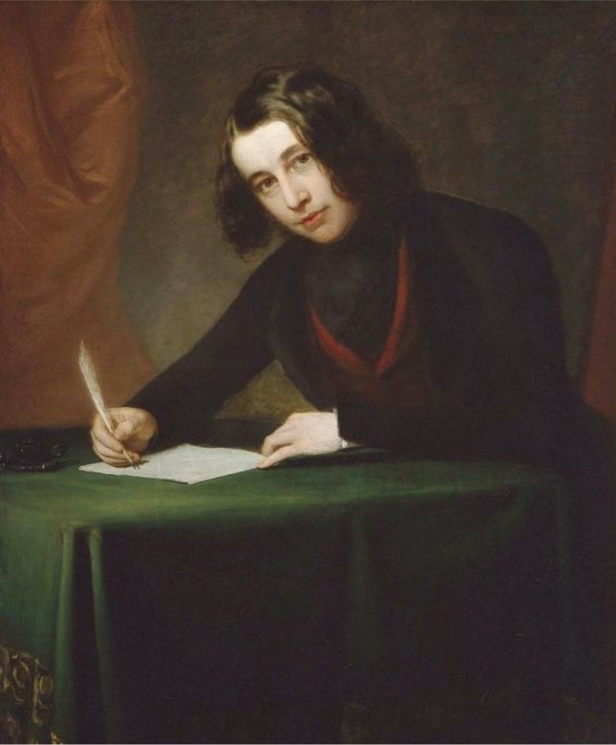 Фрэнсис Александер. Портрет Диккенса. 1842 год.