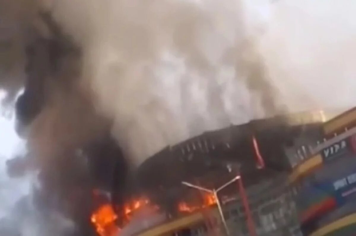    В СК назвали причиной пожара в ТЦ Владикавказа хлопок газовоздушной смеси