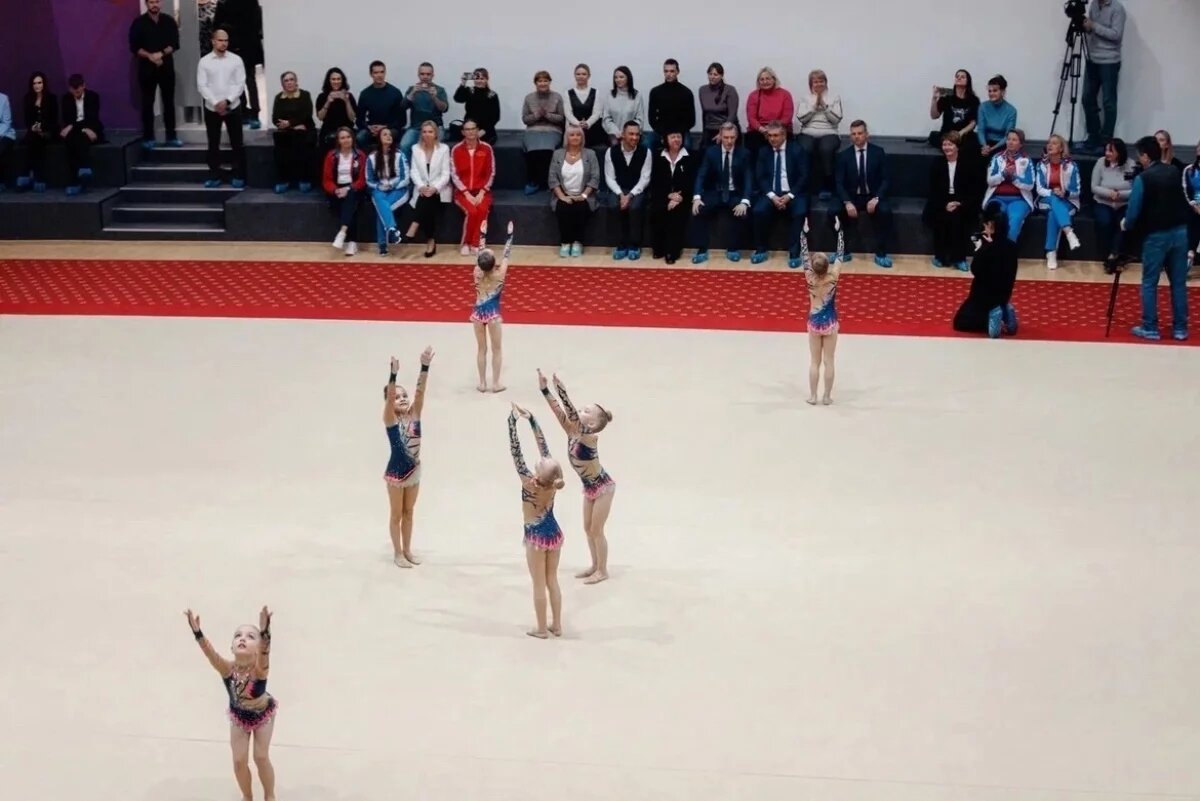    В спортшколе №1 в Смоленске обновили гимнастический зал