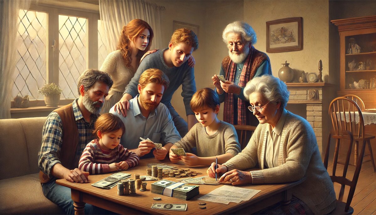 Финансовый кризис – это время, когда семья учится не только считать деньги, но и ценить друг друга, находя силу в единстве и поддержке