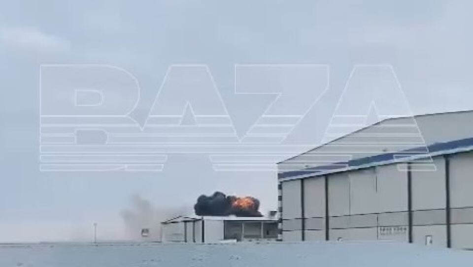    Крушение самолета. Источник: Baza