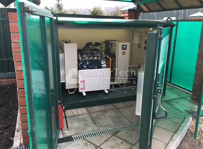 Модернизация и автоматизация дизельных электростанции для загородного дома