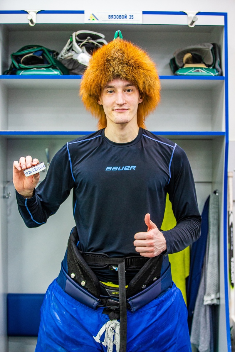 Семён Вязовой оформил первый шатаут в КХЛ в 15-й игре за «Салават Юлаев»