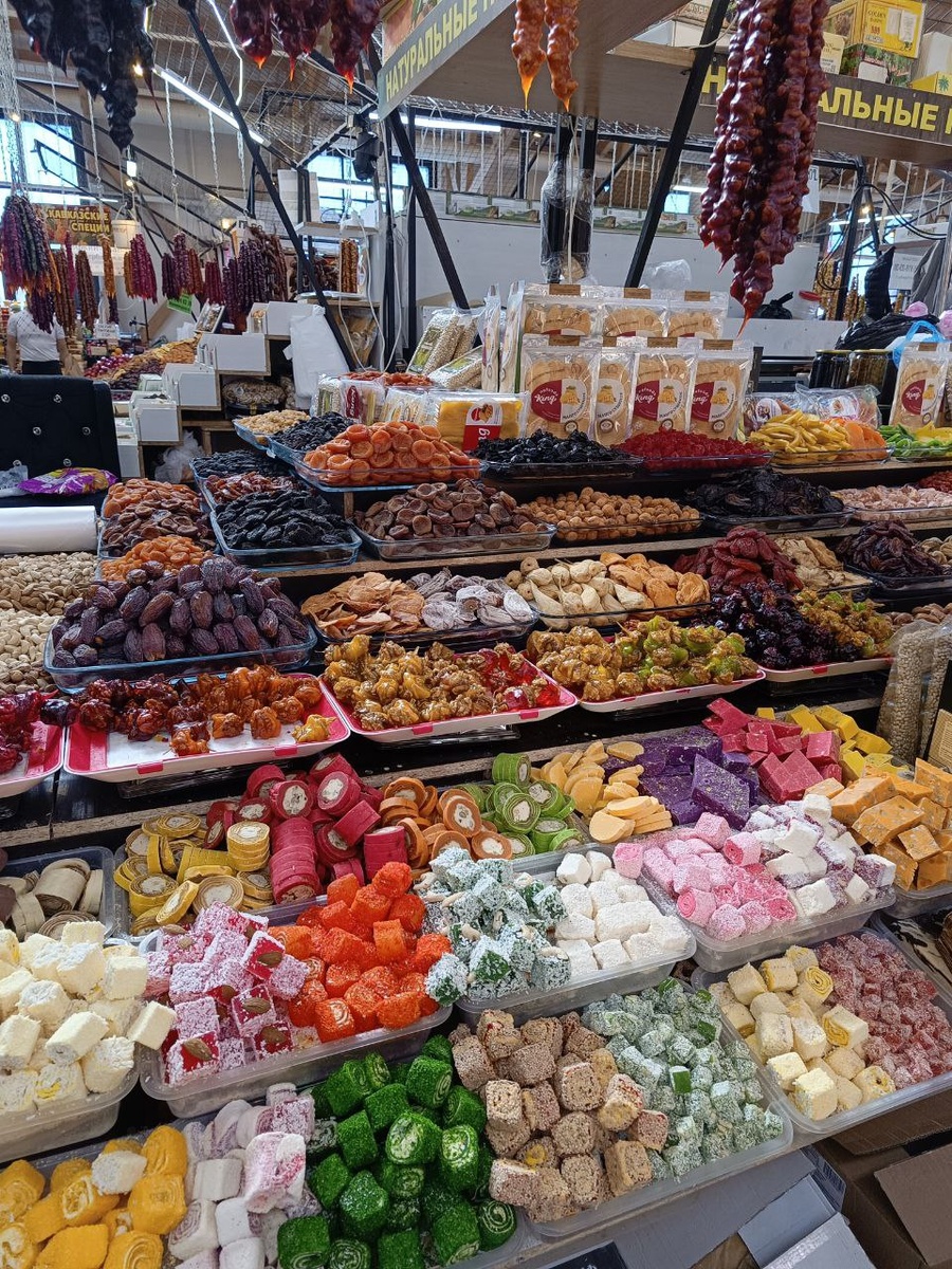 Колоритный рынок Пятигорска