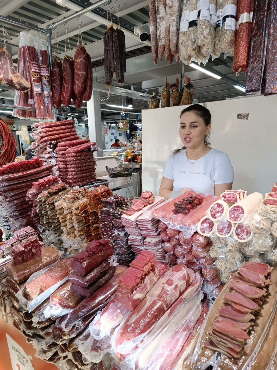 Колоритный рынок Пятигорска