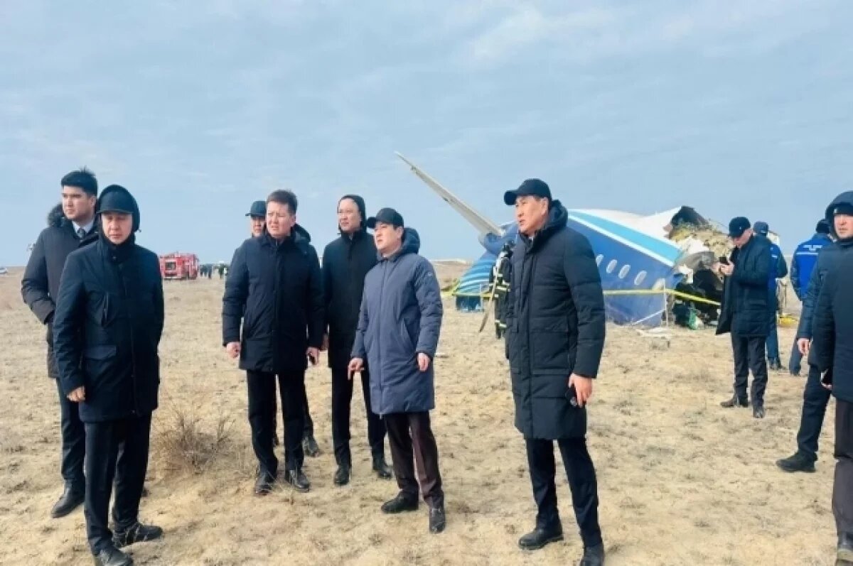    Опубликован список пассажиров самолета, разбившегося близ Актау