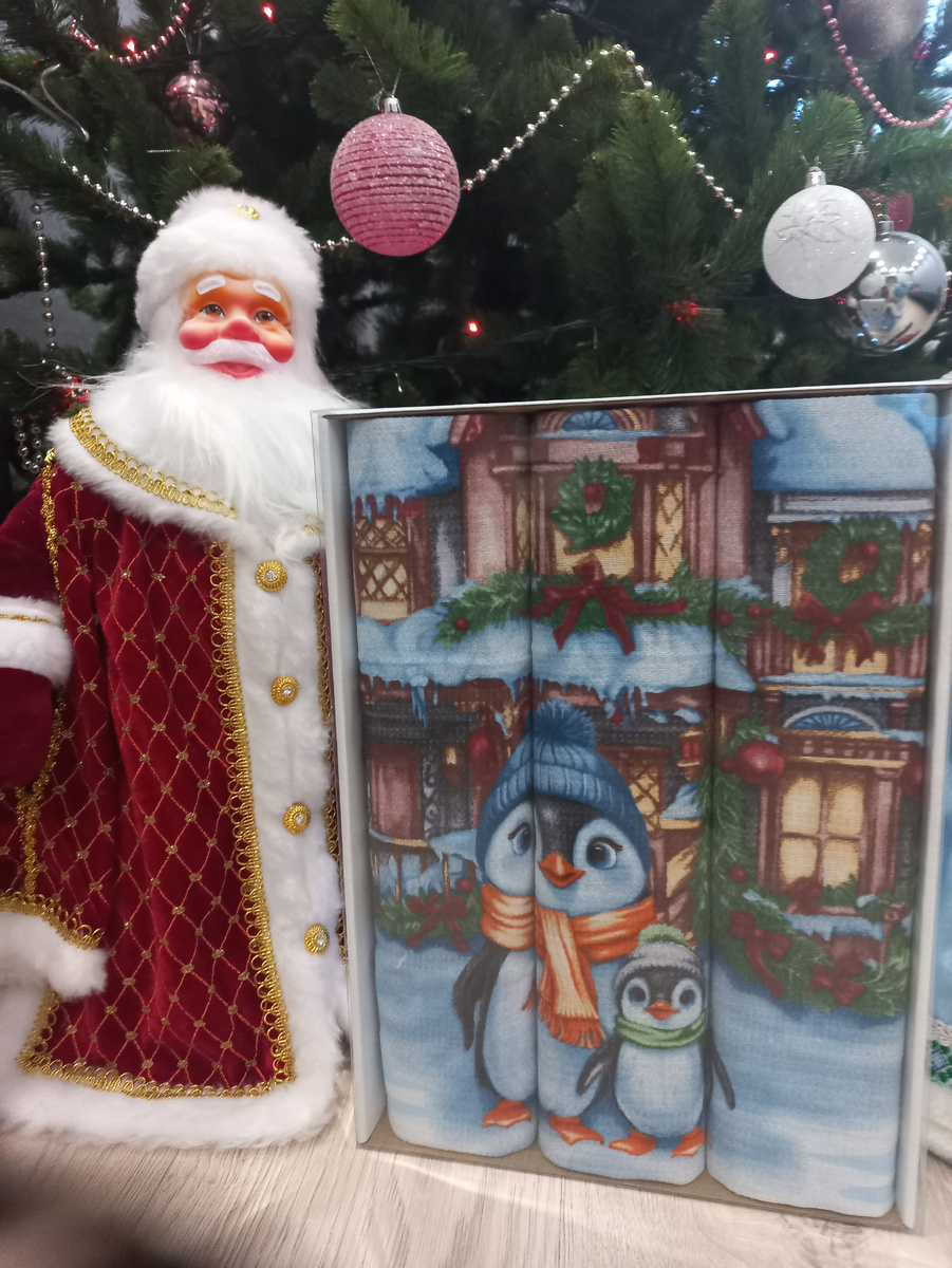 Набор кухонных полотенец.