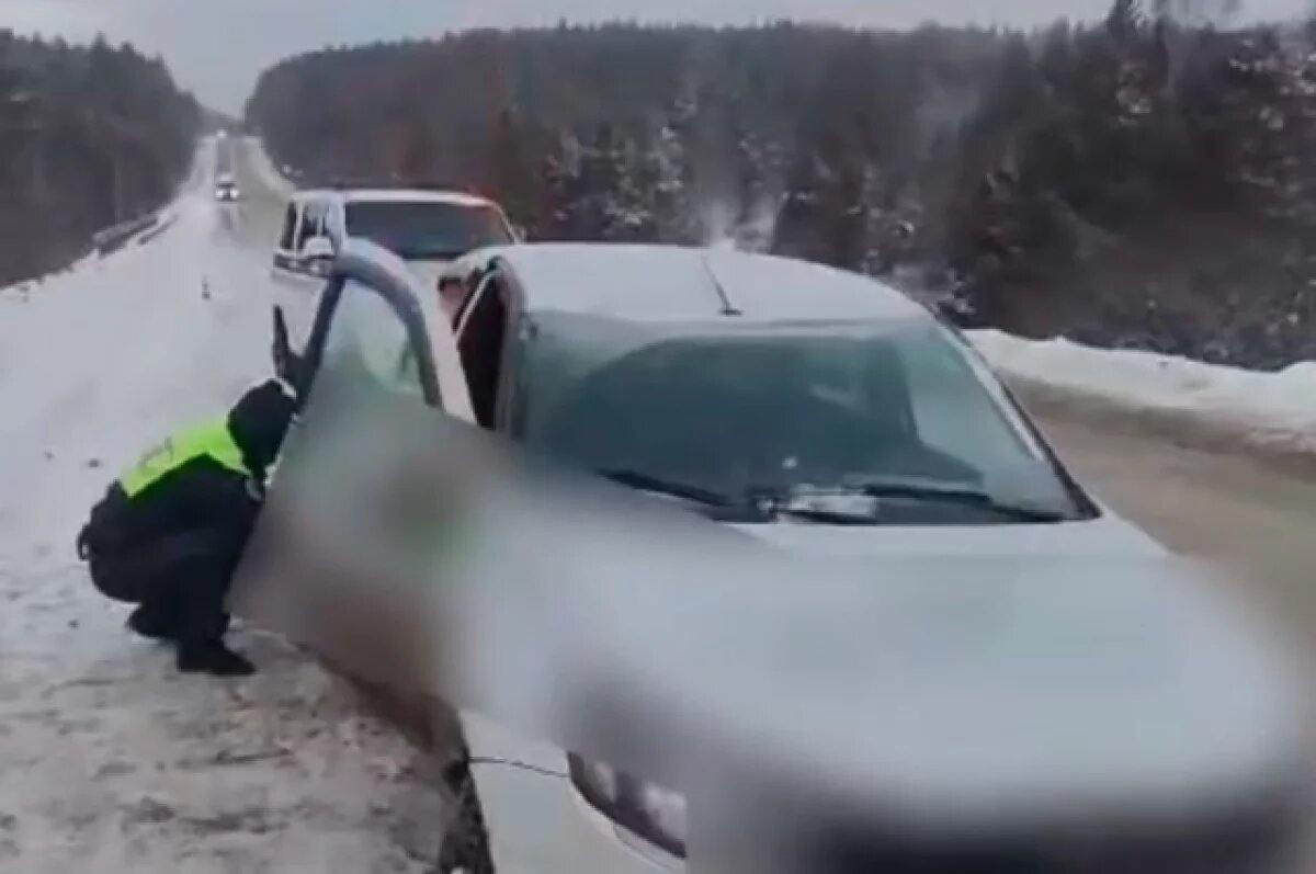    Жительница Ульяновска перевернулась на авто в Башкирии и чудом выжила