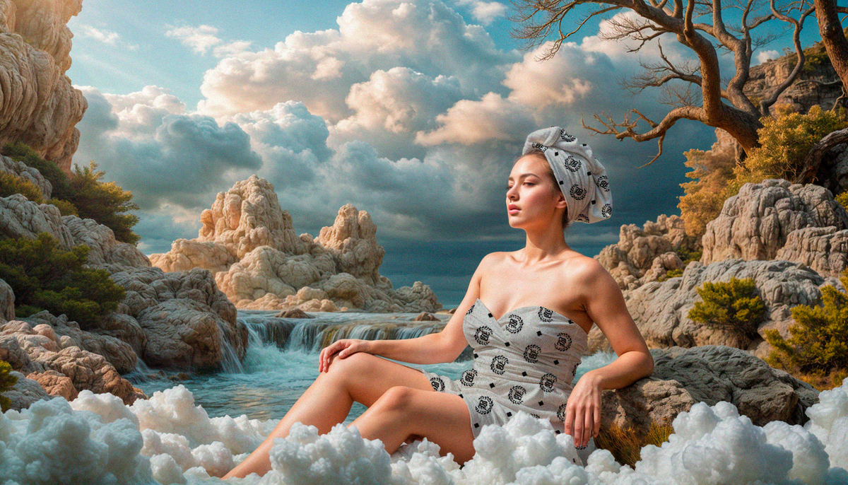 Полотенца Bolangde быстро сохнут, что делает их идеальными для использования в спортзале, в спа или на пляже.