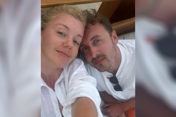    Юлианна Караулова с мужем, фото: соцсети