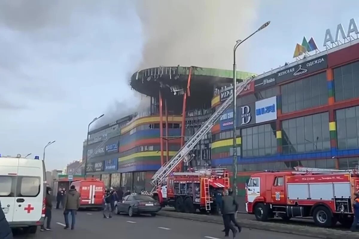 Пожар во владикавказе сегодня