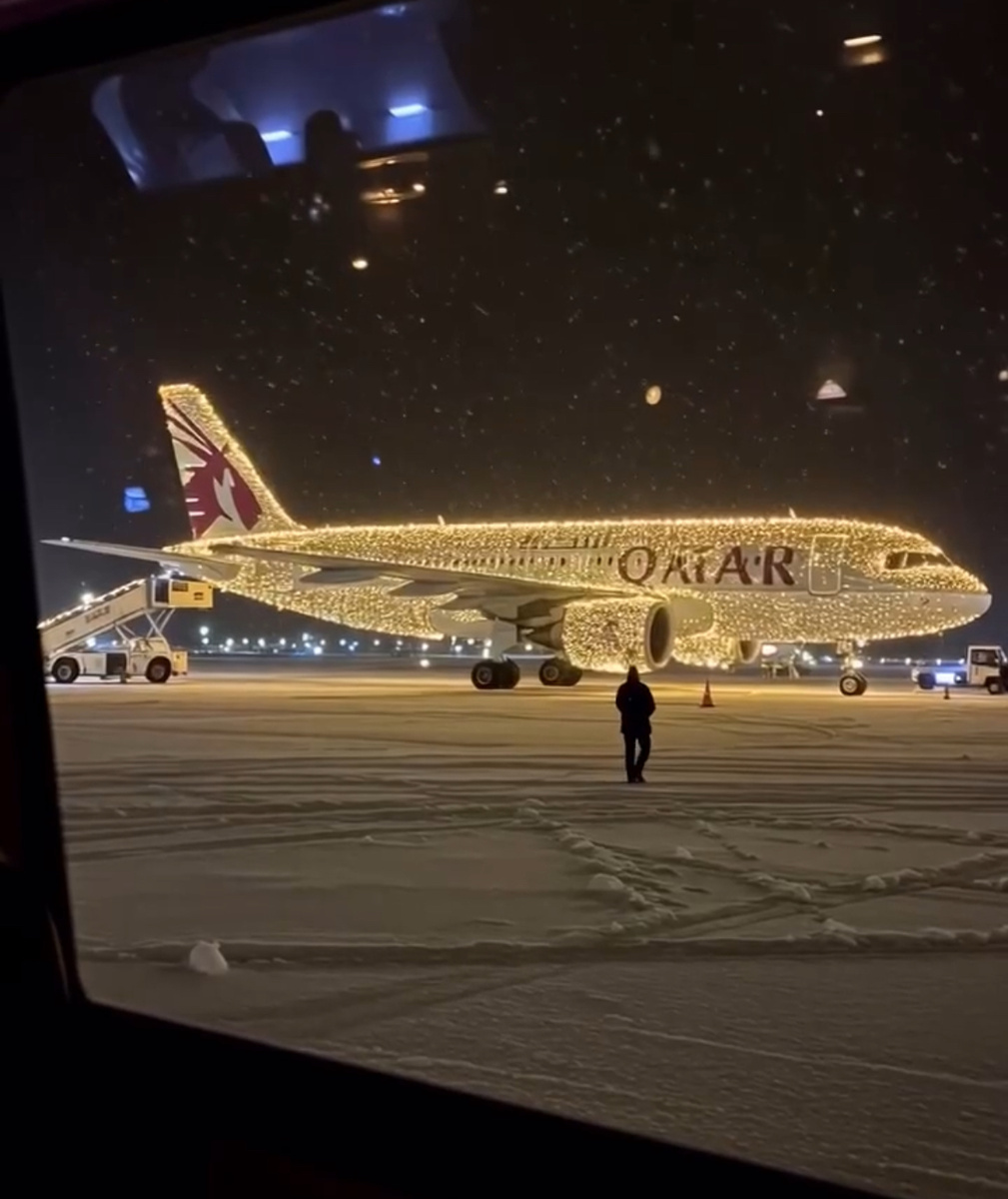 Qatar Airways и Vertex Official взорвали интернет новогодним CGI-видео  