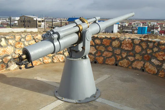 75-мм пушка Канэ на 35 батарее. 