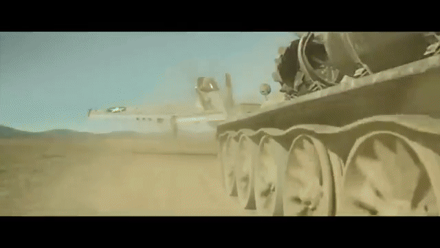 Танк против самолёта