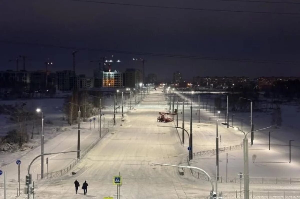    В Омске открыли новую большую дорогу на Дергачёва