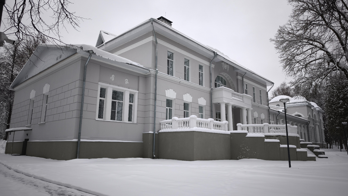 Вин на усадьбу со стороны парка