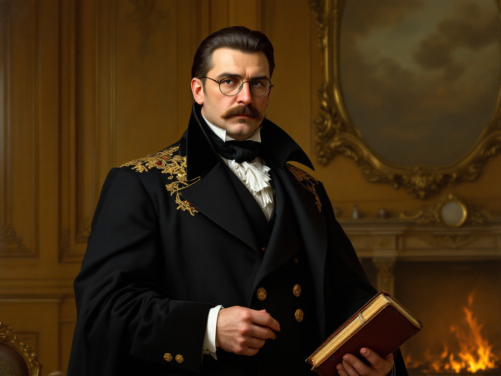 Коллаж на тему "Портрет Сергея Витте"