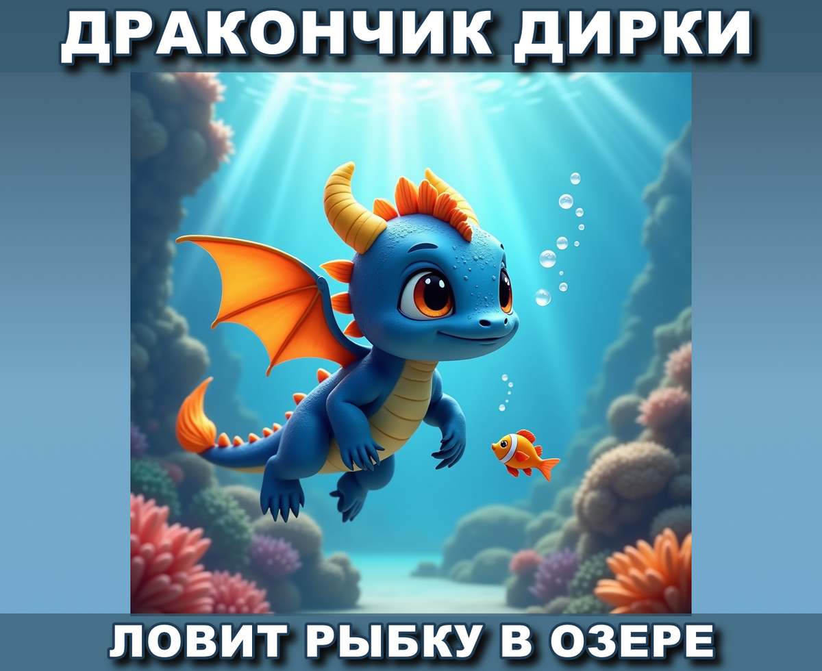 Дирки ловит рыбку