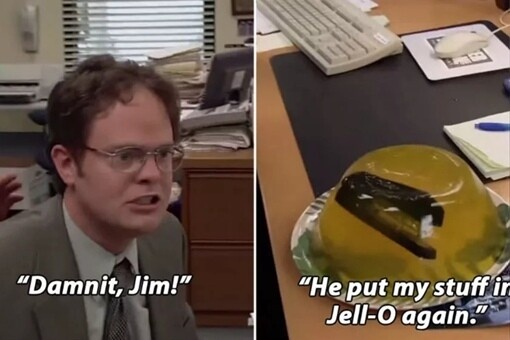 Кадр из сериала "Офис" как не нужно общаться с коллегами.