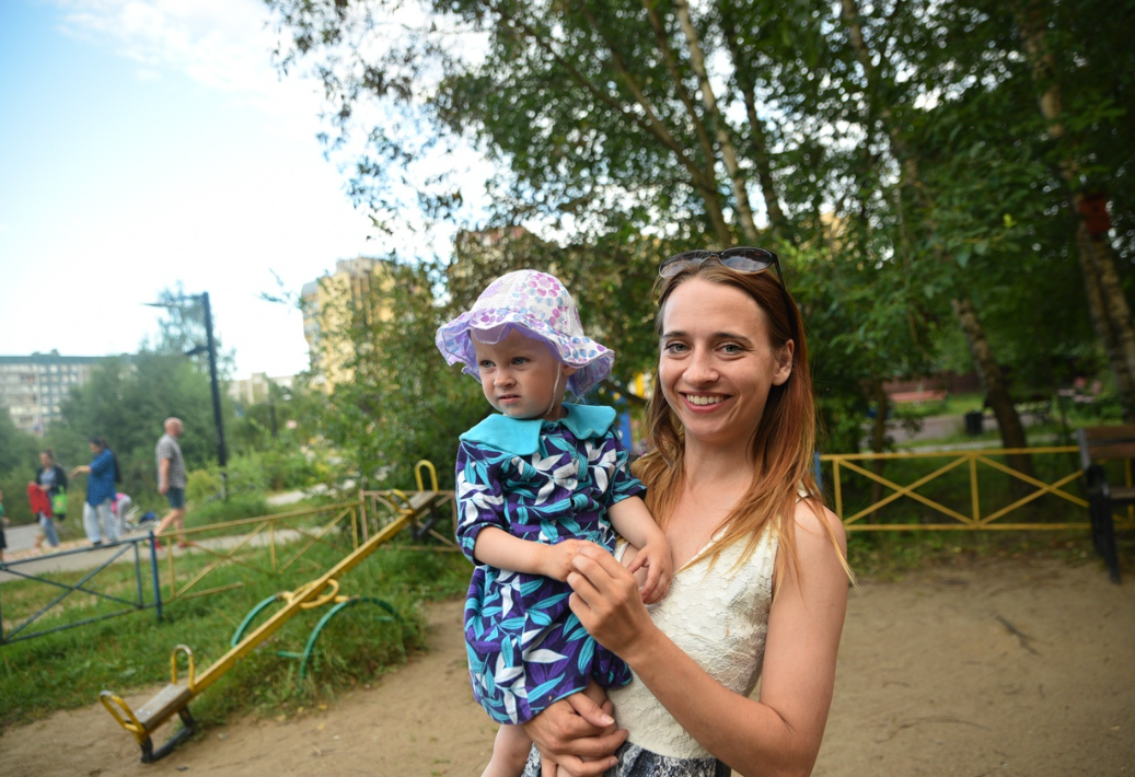 Я и маленькая Алиса.