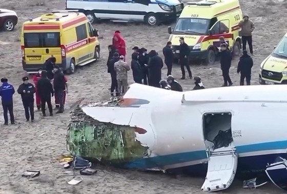    Крушение самолета под Актау