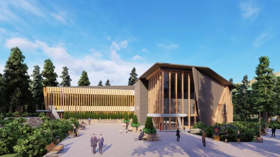 Модели, созданные ИТП "Град" в рамках разработки мастер-плана села Архыз и Софийской поляны